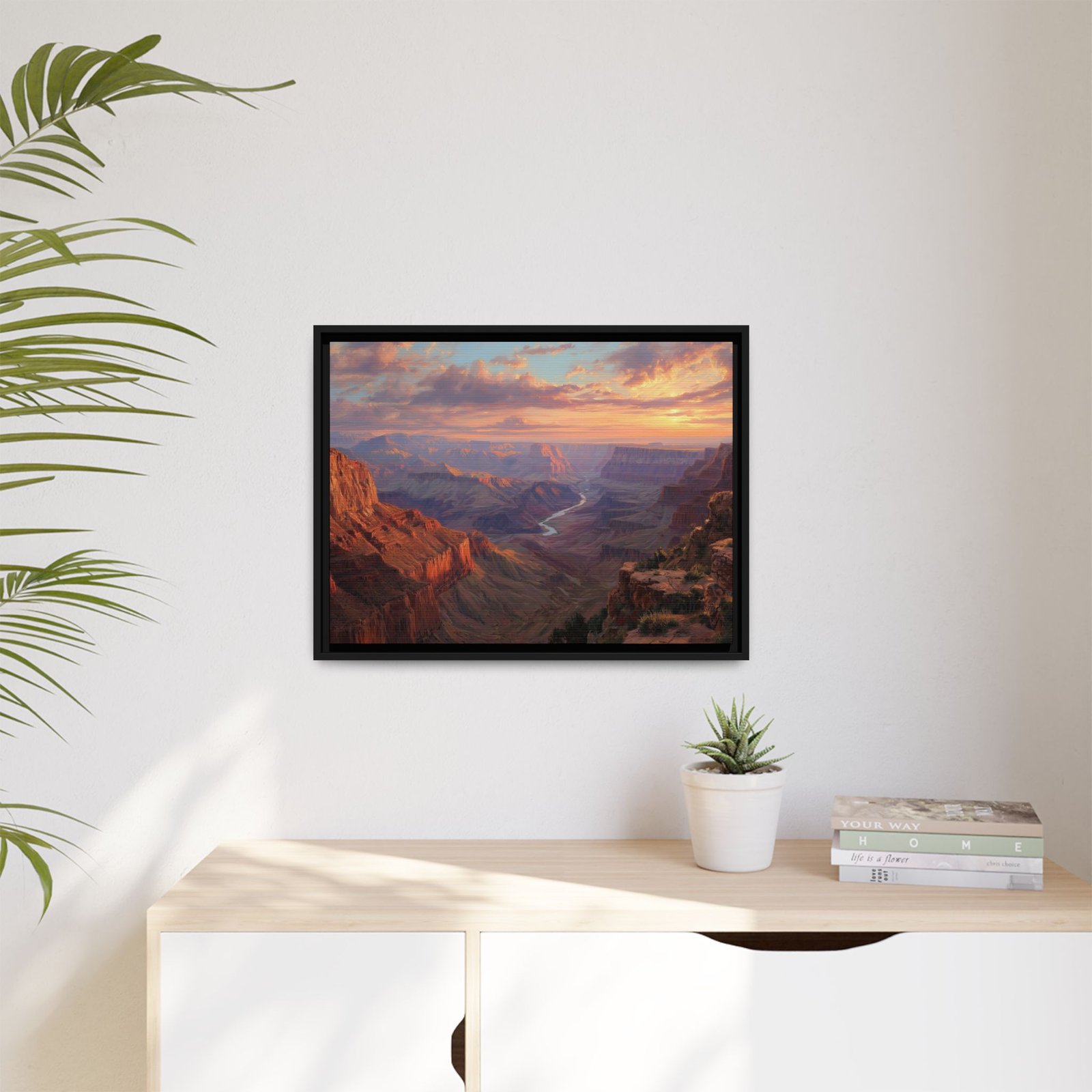 Grand Canyon Sunset Wall Art – Colorful Canyon Landscape Print - Image 5