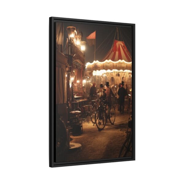 Steampunk Carnival Wall Art – Vintage Fairground Night Scene - Image 5