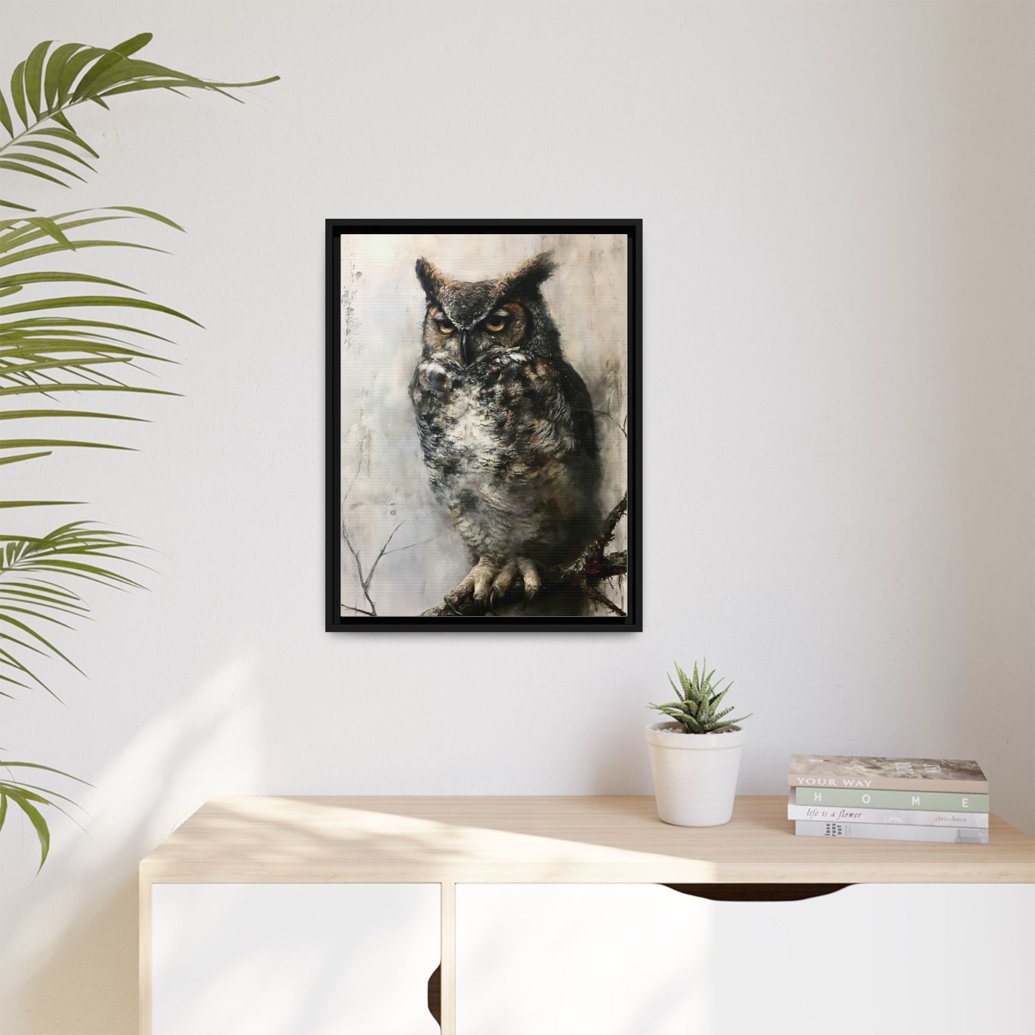 Great Horned Owl Wall Art Print - Image 4