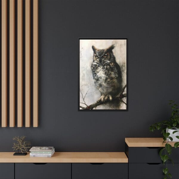 Great Horned Owl Wall Art Print - Image 5