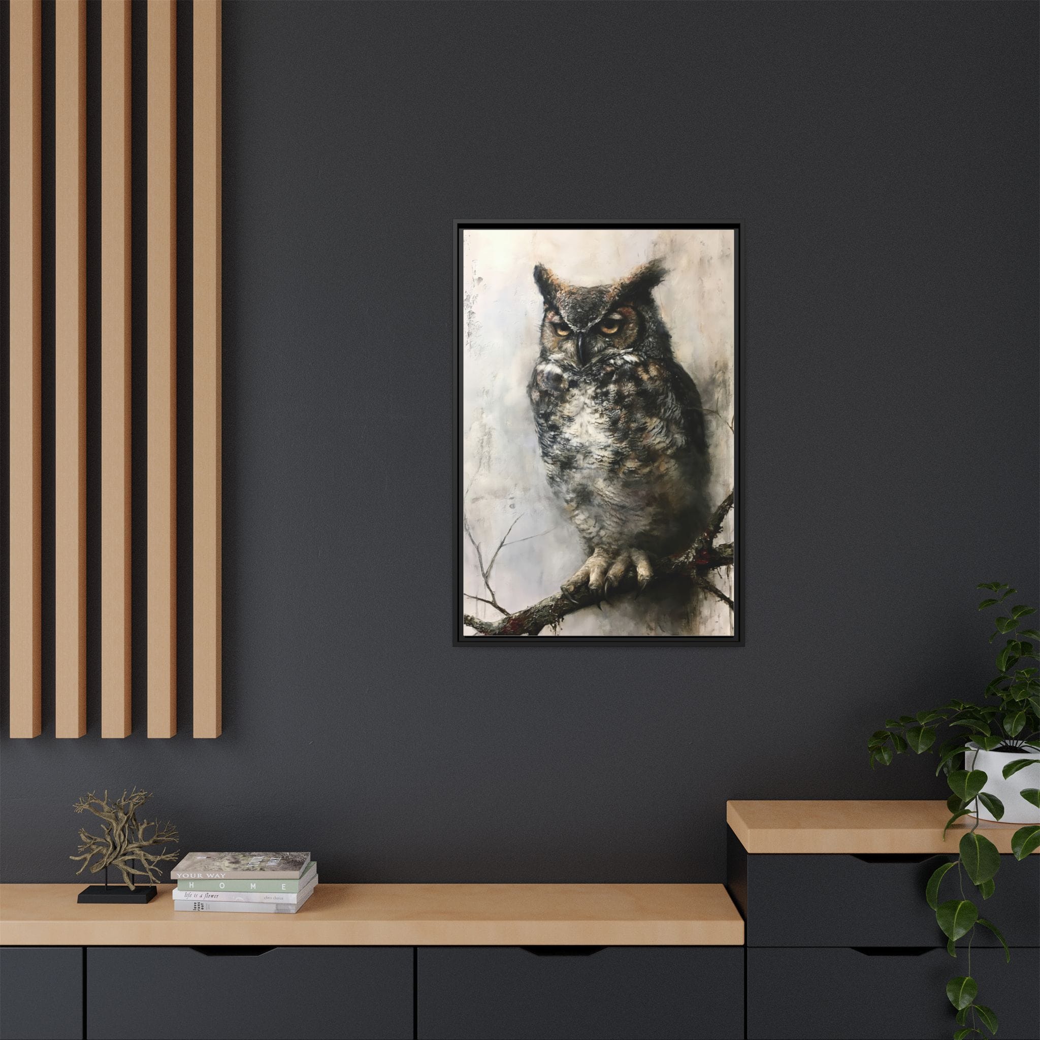 Great Horned Owl Wall Art Print - Image 5