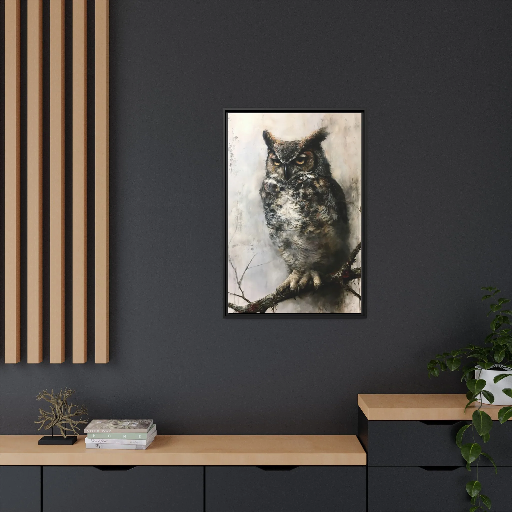 Great Horned Owl Wall Art Print - Image 5