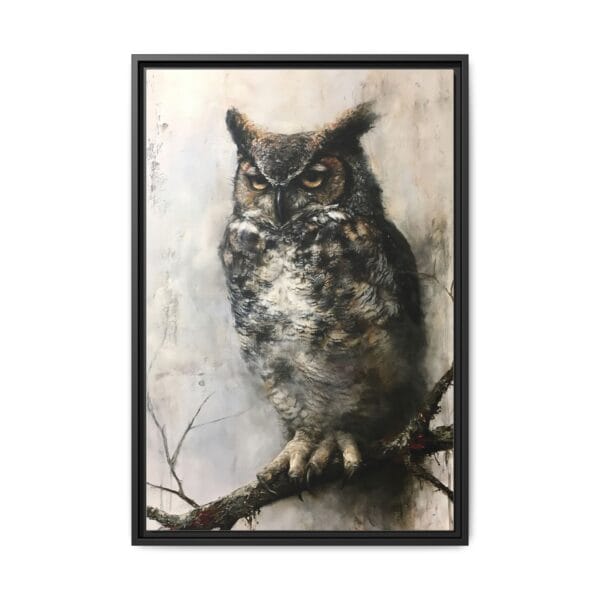 Great Horned Owl Wall Art Print - Image 2