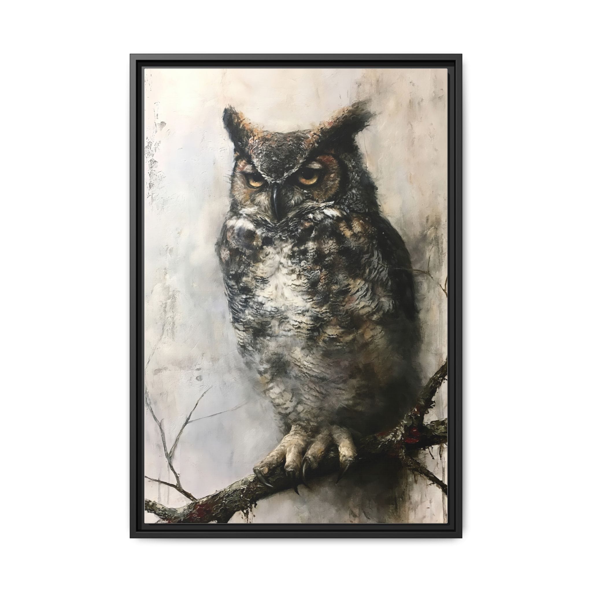 Great Horned Owl Wall Art Print - Image 2